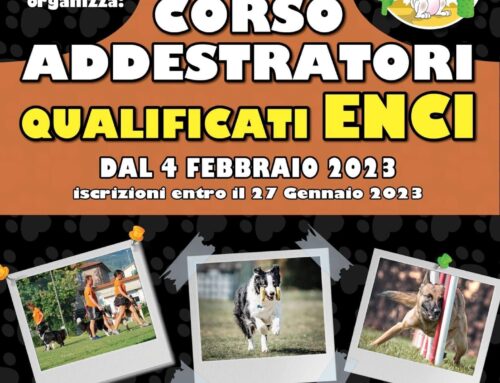 Corso per Addestratore Cinofilo ENCI 2023